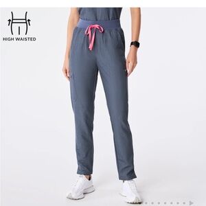 Figs Yola Skinny - Heather Denim